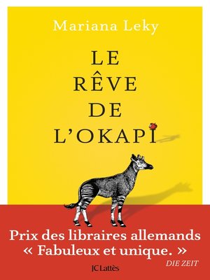 cover image of Le rêve de l'okapi